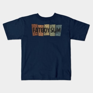 Fatboy Slim - Retro Pattern Kids T-Shirt